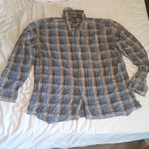 Plaid button up shirt